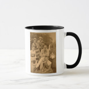 Caneca O Léon Tolstói autor com sua família
