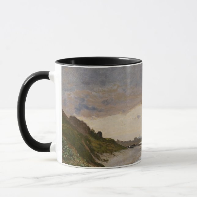 Caneca O litoral em Sainte-Adresse, 1864 (Esquerda)