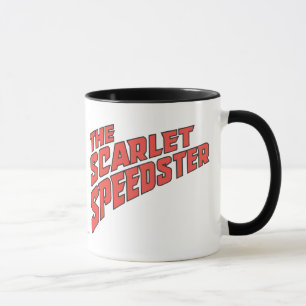 Caneca O logotipo do Scarlet Speedster