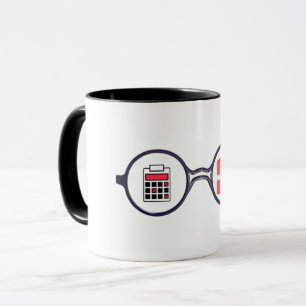Caneca "O logotipo dotado do contador "