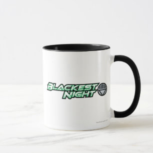 Caneca O logotipo o mais preto 2 da noite