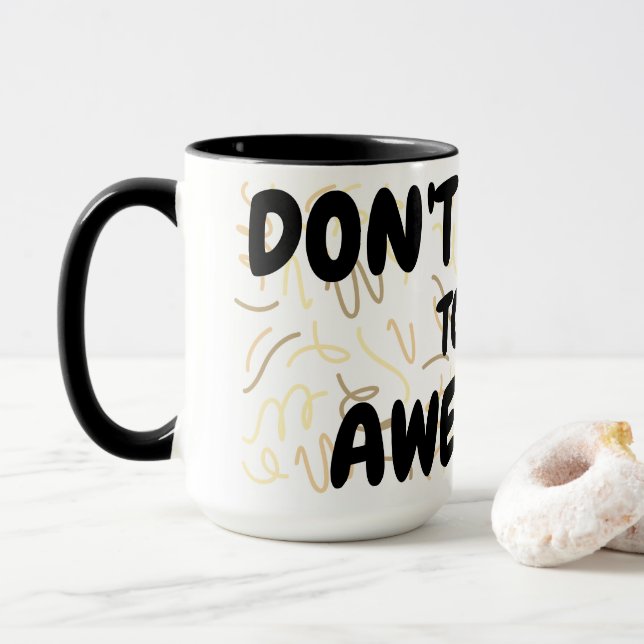 CANECA "O MACAME" (Com Donut)