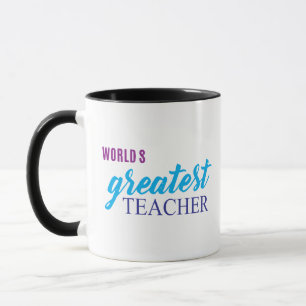 Caneca O maior dote de tipografia de professores do mundo