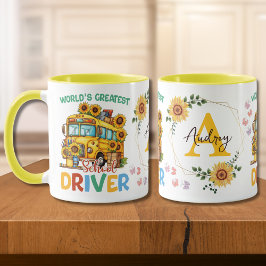 Caneca O maior driver de barramento escolar do mundo pers