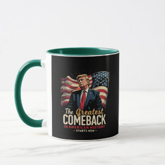 Caneca O maior retorno da história americana