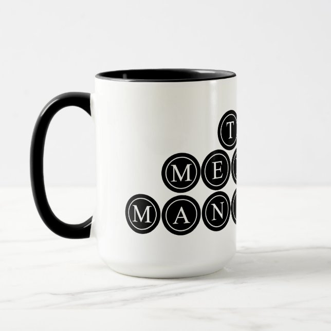 Caneca O Manifesto Mental Coffee Mug (Esquerda)