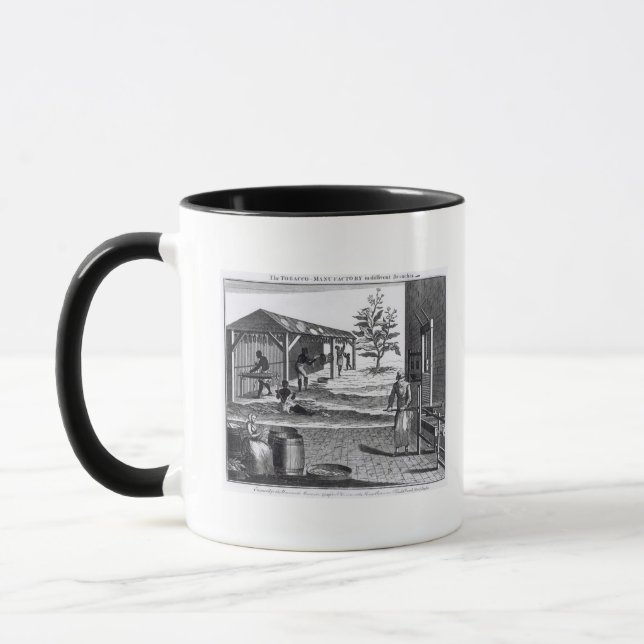 Caneca O Manufactory do tabaco em ramos diferentes (Esquerda)
