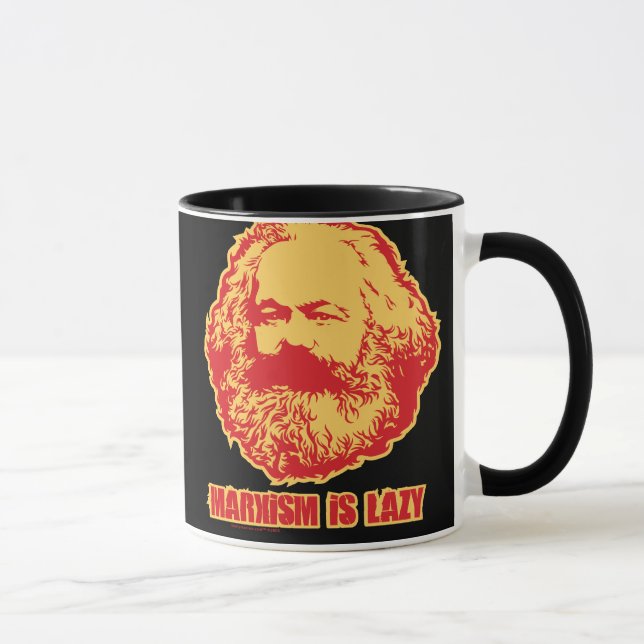 Caneca O marxismo é preguiçoso (Direita)