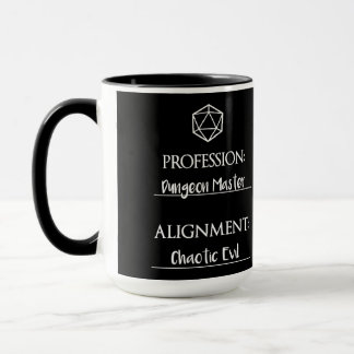 Caneca O Mau Chaotic Dungeon Master