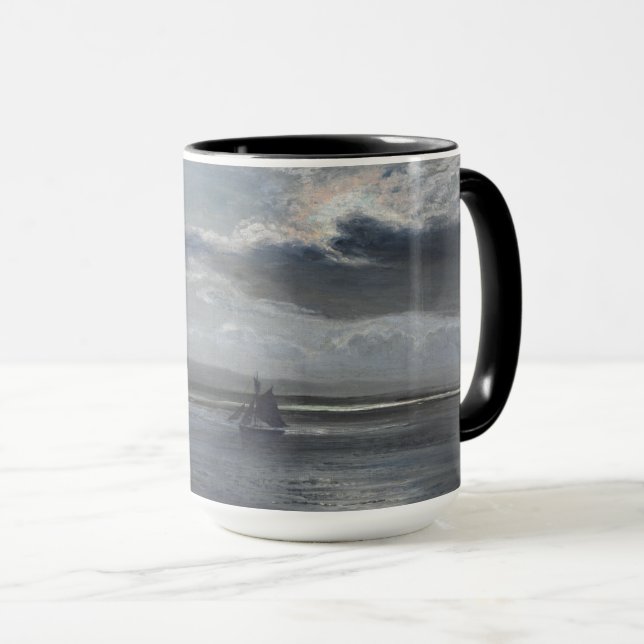 Caneca O Mawr de Traeth, luar (Frente Esquerda)