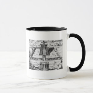 Caneca O Mayor de Templo em Tenochtitlan