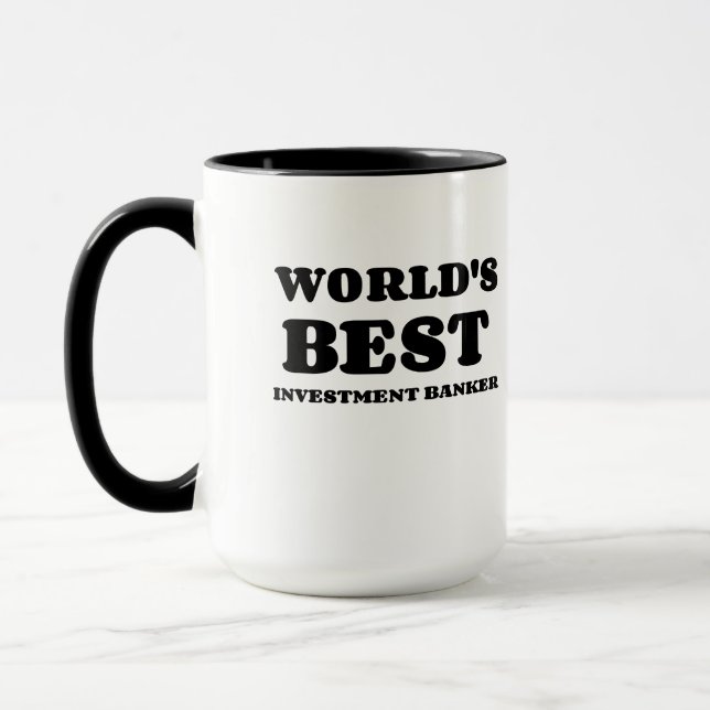 CANECA O MELHOR BANQUEIRO DE INVESTIMENTO DO MUNDO (Esquerda)