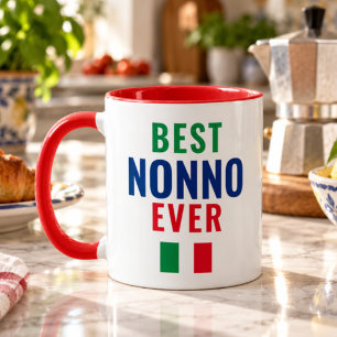Caneca O Melhor Dia de os pais Não Nunca Italiano Mug
