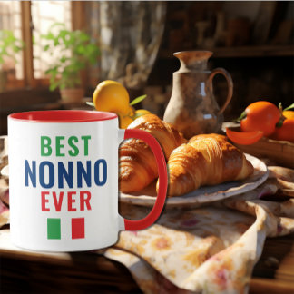 Caneca O Melhor Dia de os pais Não Nunca Italiano Mug