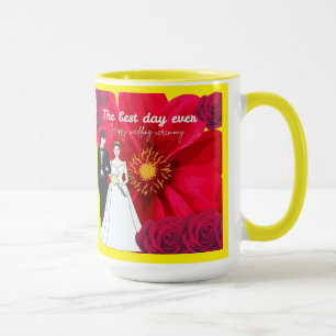 Caneca O melhor dia de todos amarelo