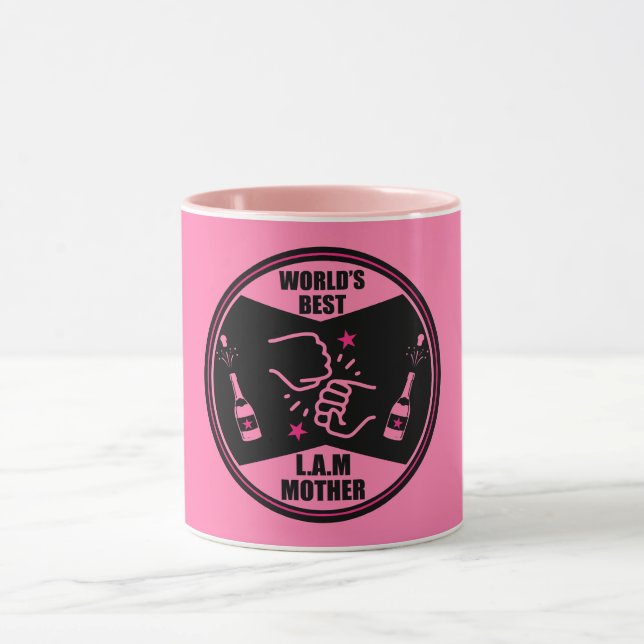 Caneca O melhor do mundo é uma mãe (Centro)