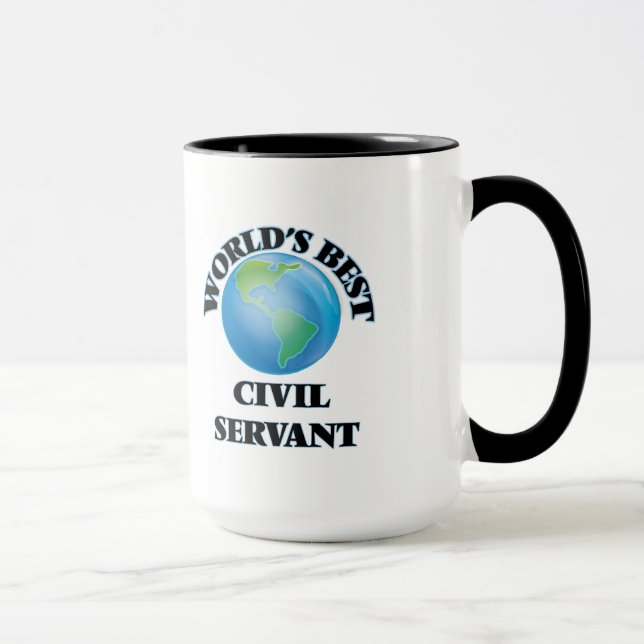 Caneca O melhor funcionário público do mundo (Direita)