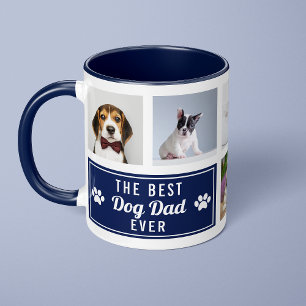 Caneca O Melhor Pai de Cachorro de Todos os Tempos Foto C
