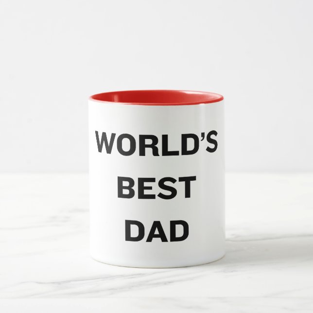 Caneca O melhor Pai do mundo (Centro)
