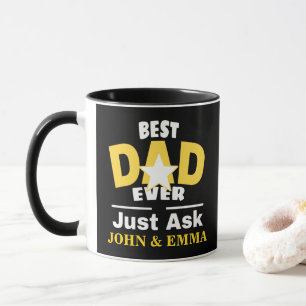 Caneca O Melhor Pai Já Perguntou... / Personalizar