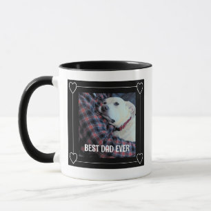 Caneca O Melhor Pai Que Já Abraçou O Cachorro Preto