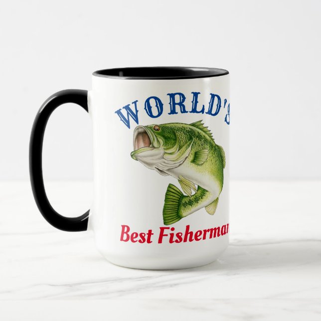 Caneca O melhor pescador do mundo (Esquerda)
