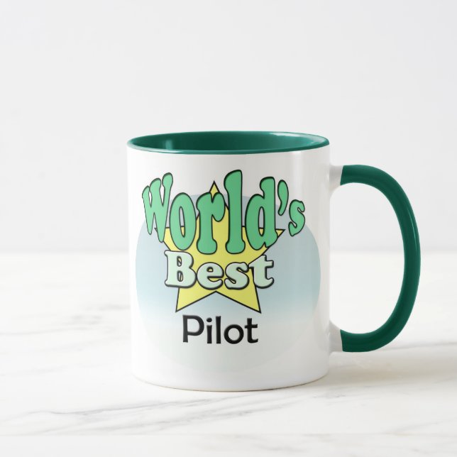 Caneca O melhor piloto do mundo (Direita)