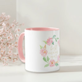 Caneca O melhor presente de Dia de as mães da mãe, cor-de