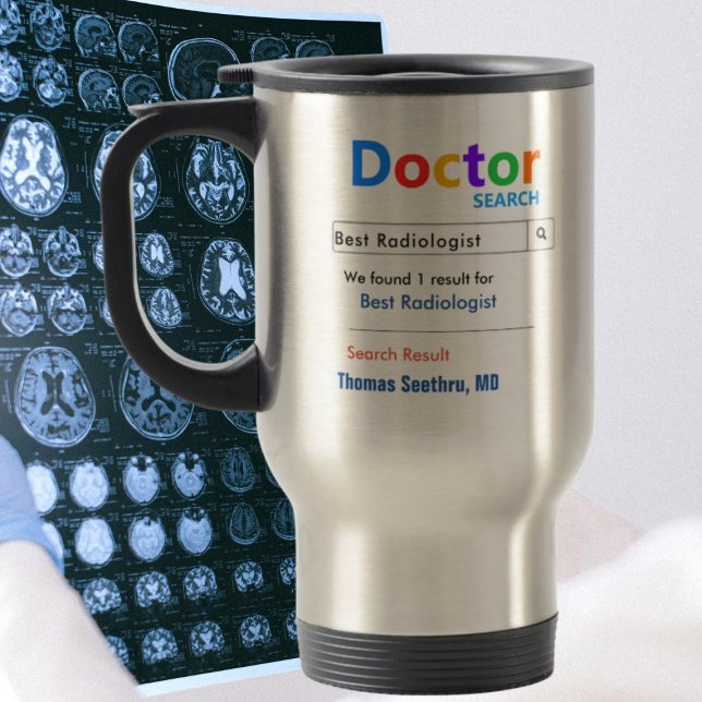 Caneca O melhor radiologista personalizado engraçado Mug (Criador carregado)