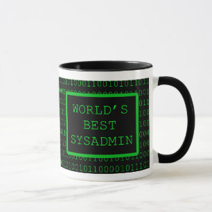 Caneca O melhor SysAdmin do mundo
