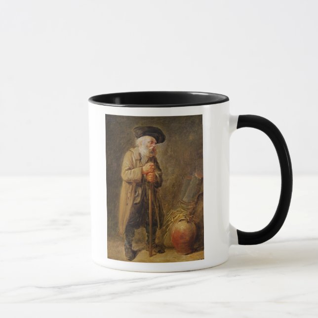 Caneca O mendigo idoso (Direita)