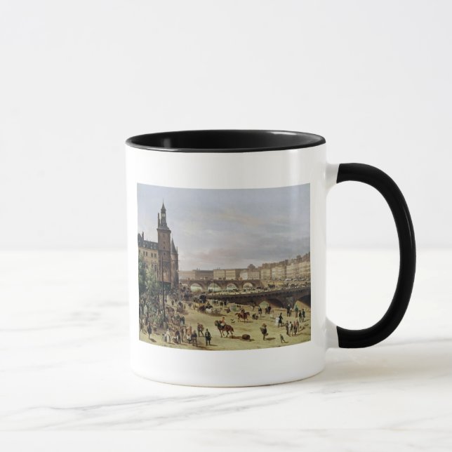 Caneca O mercado da flor, 1832 (Direita)