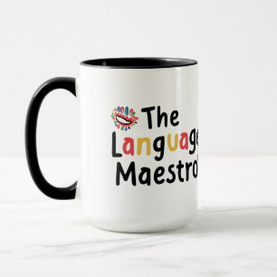 Caneca O Mestre de Idiomas