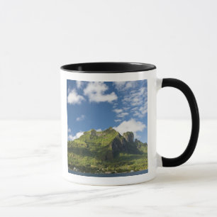 Caneca O Monte Otemanu e paisagens da bela Bora Bora