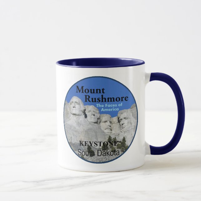 Caneca O Monte Rushmore (Direita)