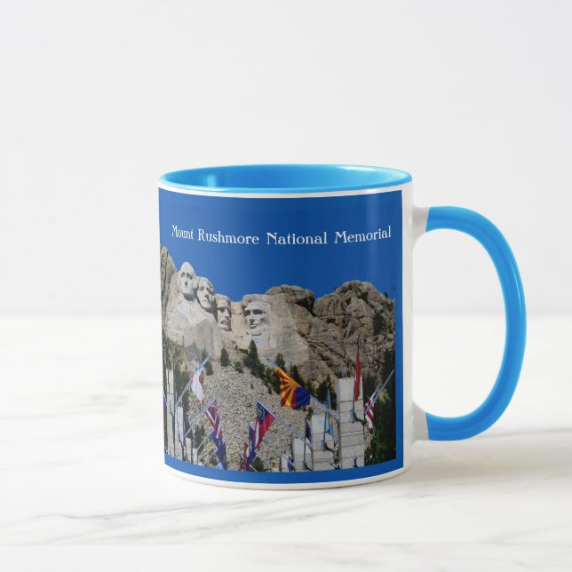 Caneca O Monte Rushmore South Dakota memorável nacional (Direita)