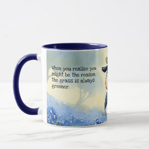 Caneca O Motivo Pelo Qual a Grama é Mais Verde