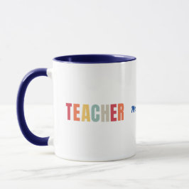 Caneca O Mug do Professor com nome editável