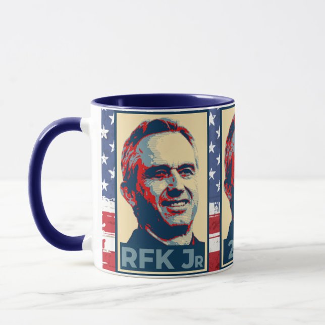 Caneca O Mug Esperança da América do RFK Jr 2024 (Esquerda)
