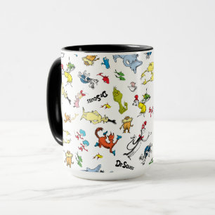 Caneca O Mundo do Dr. Seuss Pattern