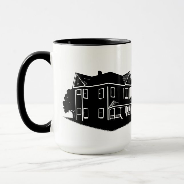 Caneca O Mundo Escreve Café Mug (Esquerda)