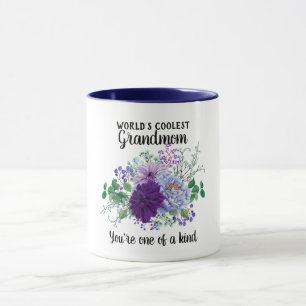 Caneca O MUNDO MAIS Fresco DE GRANDMOM - Um tipo de flor