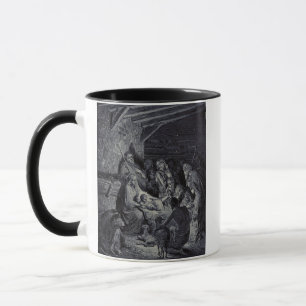 Caneca O Nascimento de Jesus por Gustave Doré Tinta Vitor