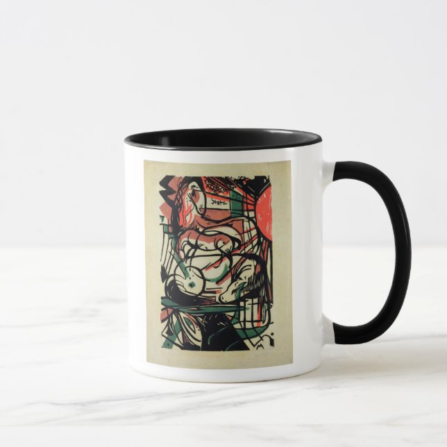 Caneca O nascimento do cavalo, 1913 (Direita)