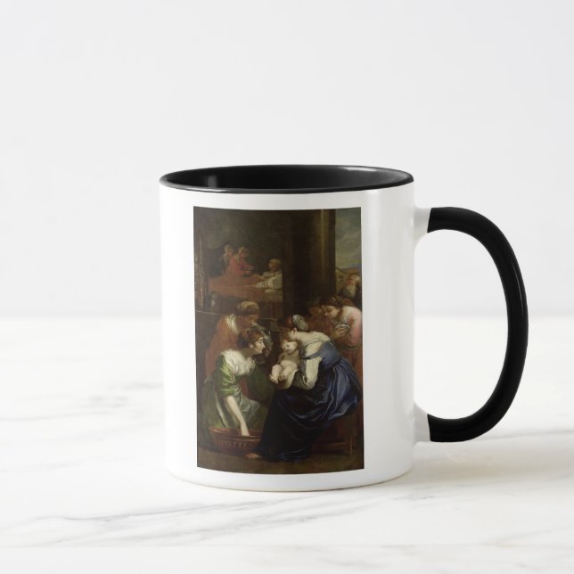 Caneca O nascimento do Virgin, c.1620 (Direita)