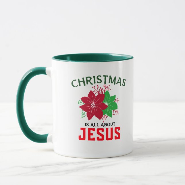 Caneca O Natal É Tudo Sobre Jesus (Esquerda)