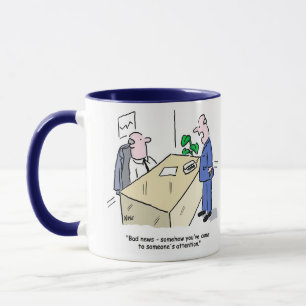 Caneca O Office Worker chamou a atenção de alguém