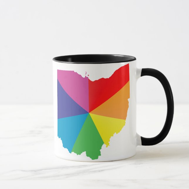 Caneca o orgulho de ohio. (Direita)