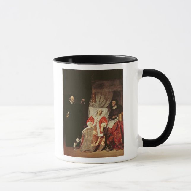 Caneca O paciente e o doutor, 1660s (Direita)