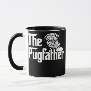 Caneca O Pai Pugdad Pug Dom Pug
